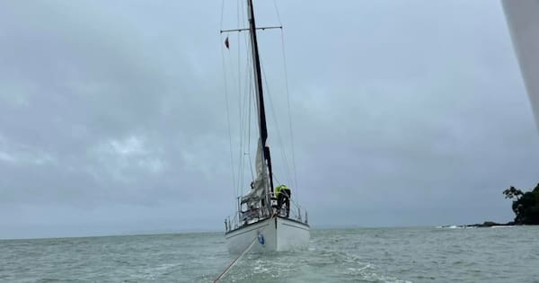 'Absolutely relieved': Yachty survives 16 hours in a leaky boat