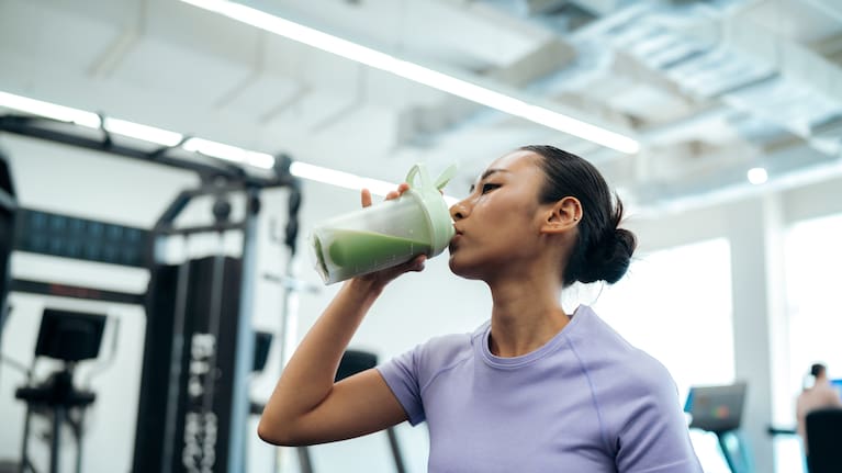 Creatine powder is often taken post-workouts. 
