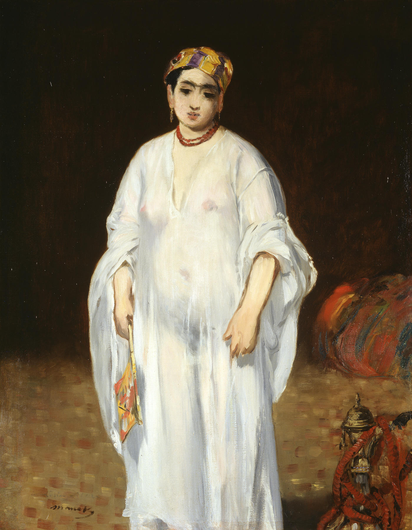 Edouard Manet's 'La Sultane', 1871.