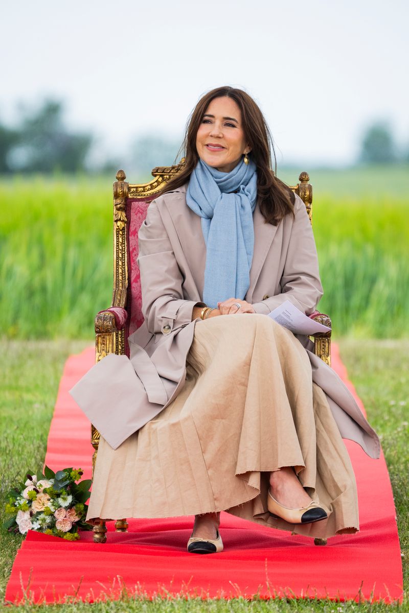 The royal's neutral-toned ensemble showcased her signature style philosophy of blending timeless wardrobe staples with modern sophistication.