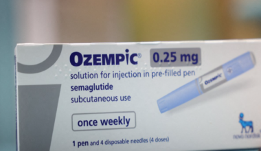 A general view of a box of Ozempic.