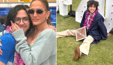 Jennifer Lopez Says She’s ‘Lucky’ While Sharing a Glimpse into Her Twins' Recent High School Graduations