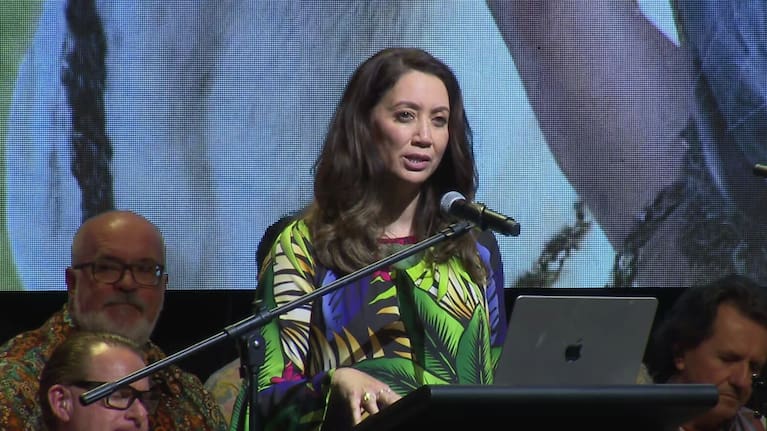MC Miriama Kamo.