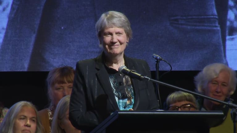 Former Prime Minister Helen Clark.