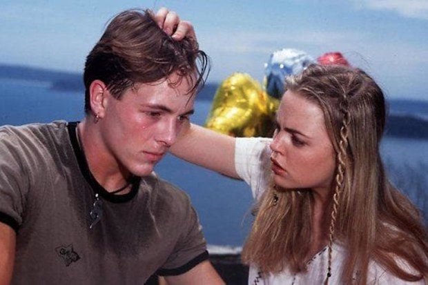 Dieter Brummer and Melissa George