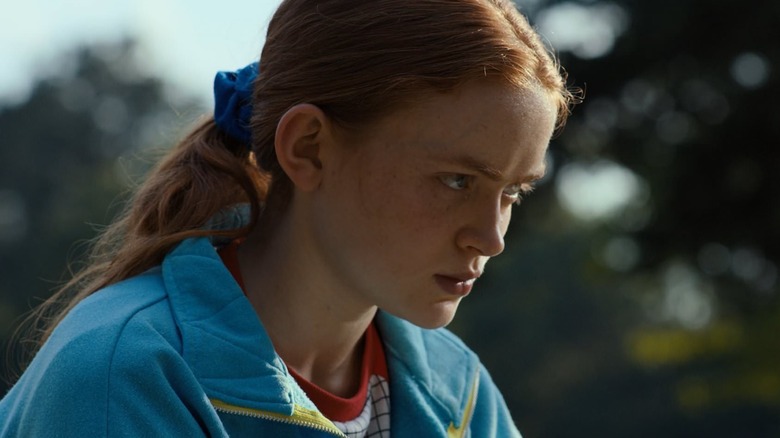Sadie Sink as Max looking angry in Stranger Things