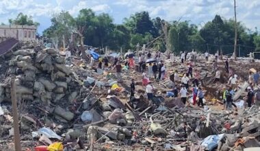 Blast at building storing explosives in Myanmar kills more than 45