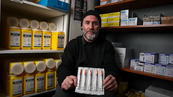Nathan Farley is a senior harm-reduction clinician at Uniting. 