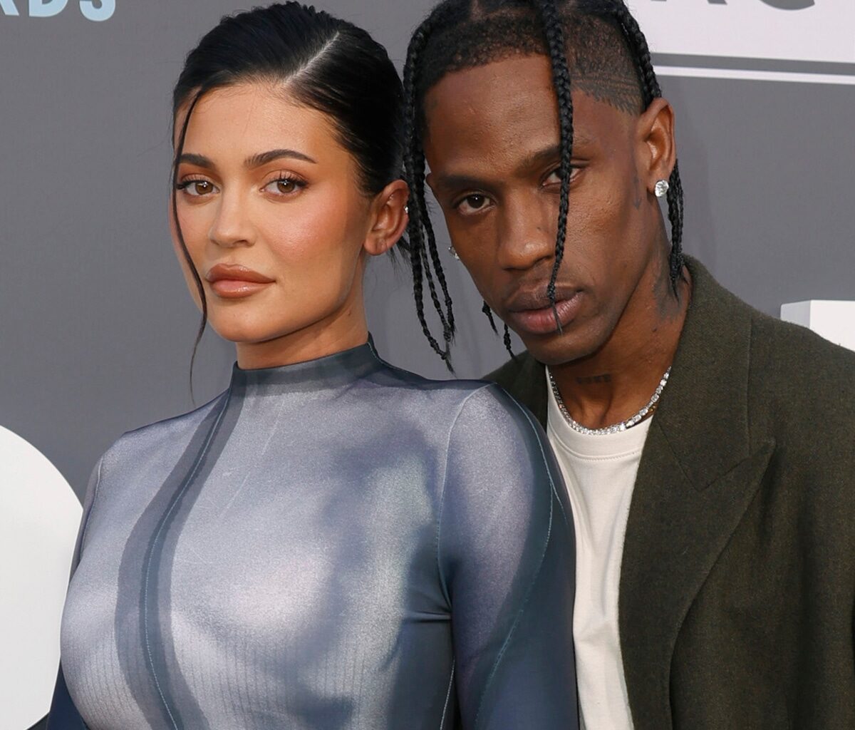 Travis Scott Brings His, Kylie Jenner’s Kids Stormi & Aire to World Cup