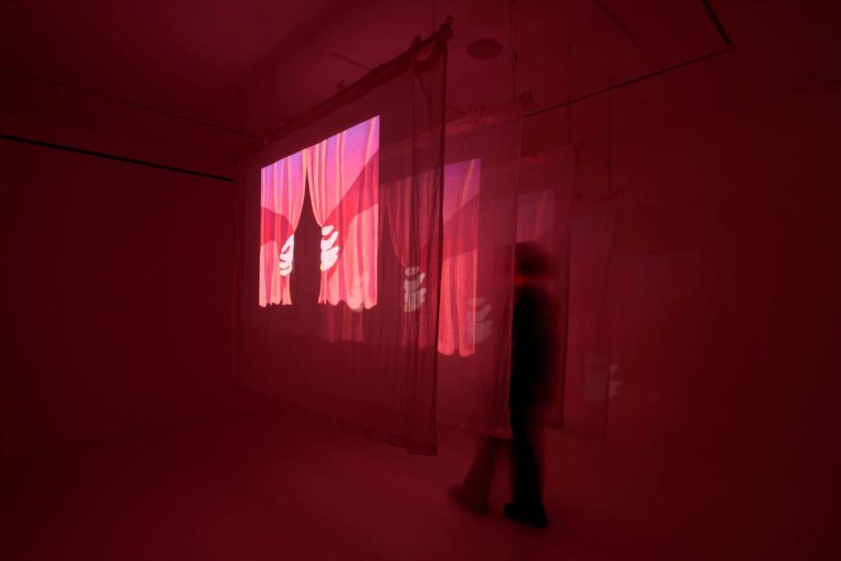 Installation shot from Sleepwalking, 2025