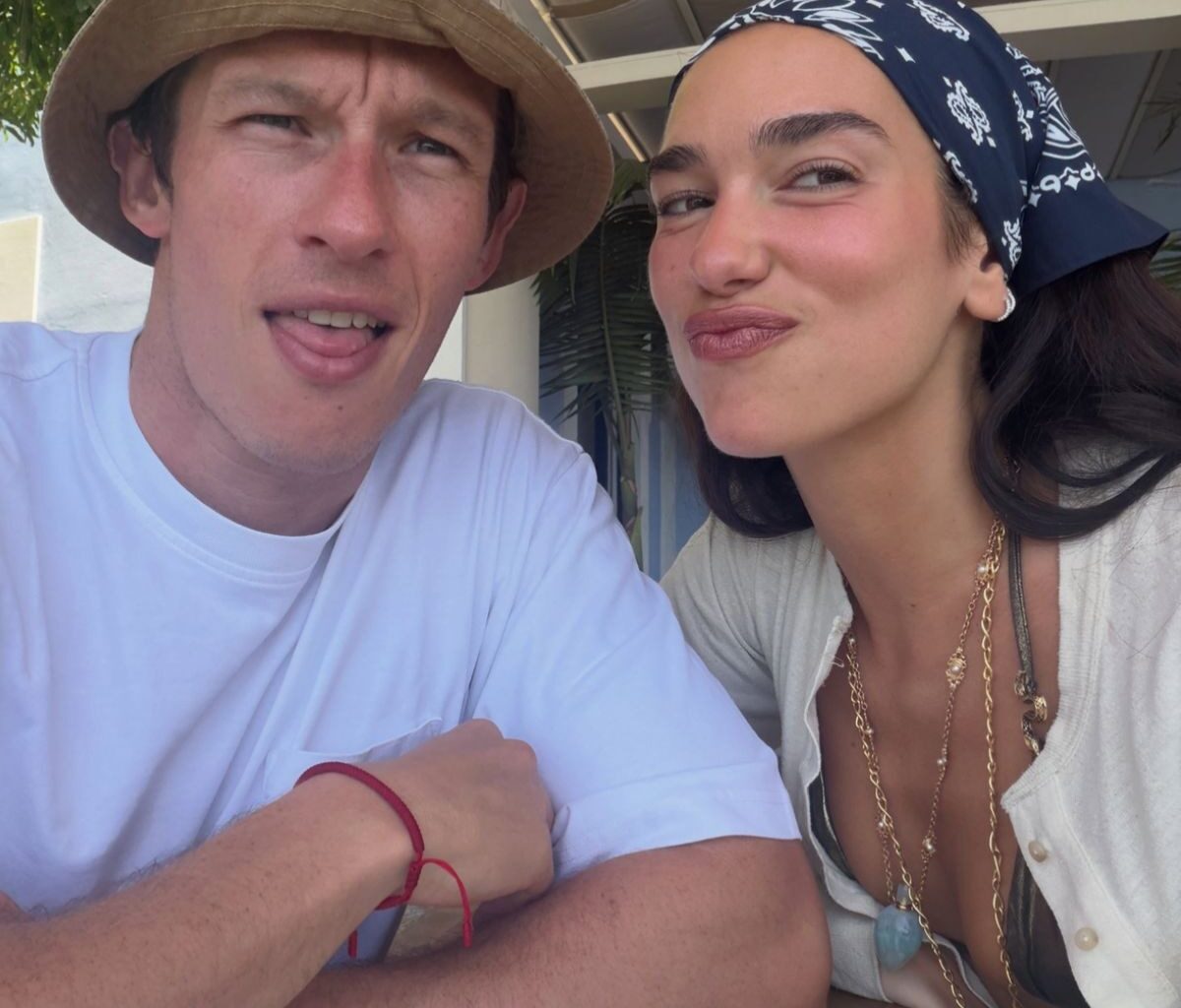 Dua Lipa Shares Honeymoon Pictures With Callum Turner