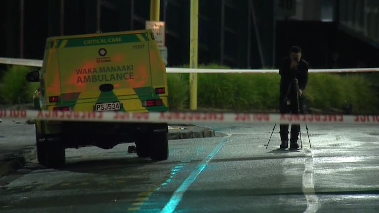 Emergency services were called to Wellesley Street East about 6.45pm after a report of a grievous assault involving people known to each other.