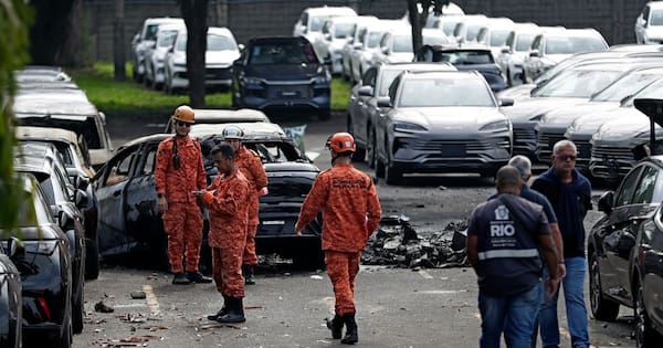 Helicopters collide over Rio de Janeiro, killing six including US singer