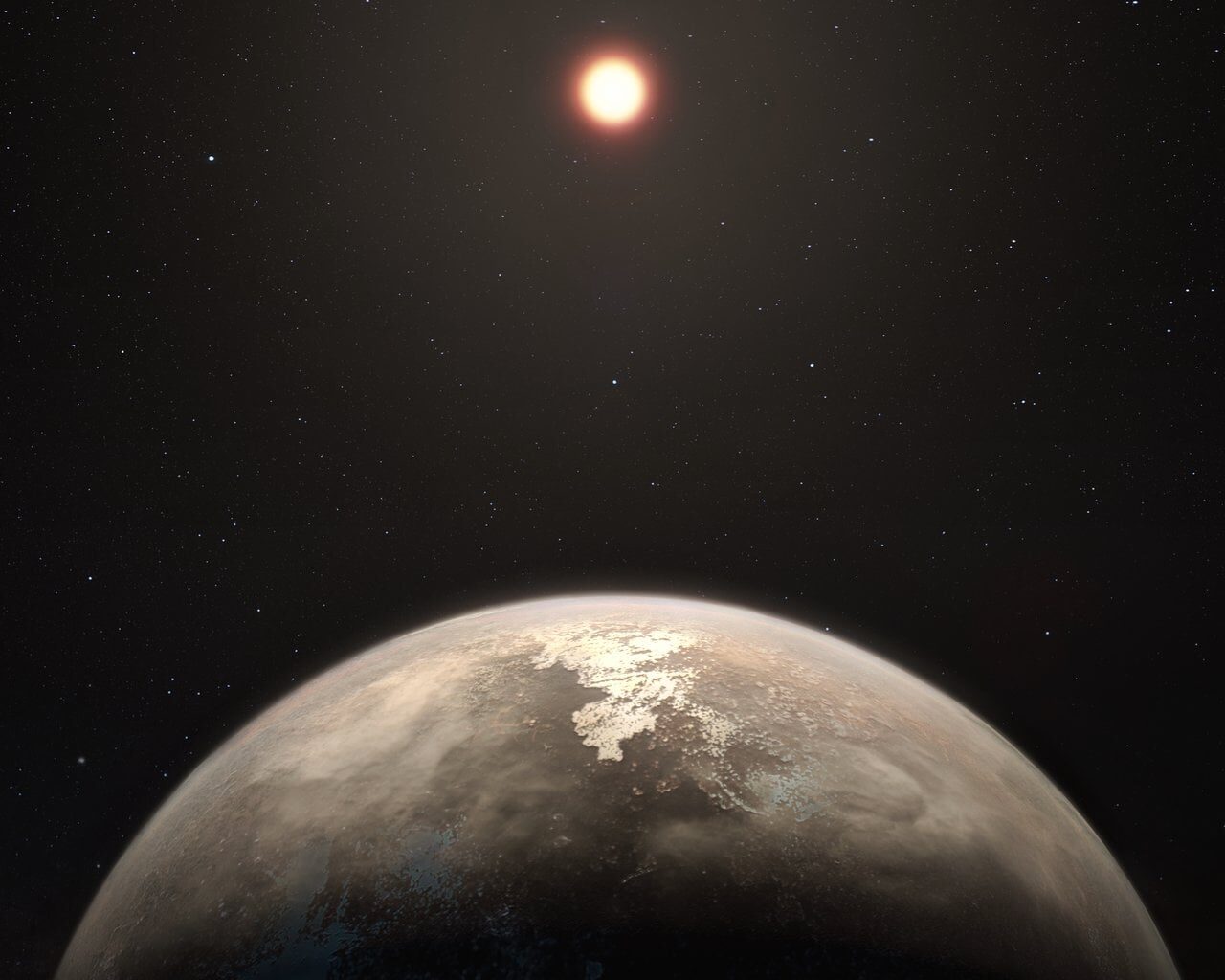 Artist's concept of a habitable exoplanet. Credit - ESO/M. Kornmesser