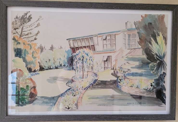 Built in 1948, 30 Taiepa Road, in Otatara, Invercargill, was the family home of architects Monica and Cecil Barham. Photo / Supplied