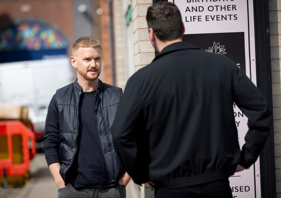 Kit Green, Gary Windass, Coronation Street kit green, gary windass, coronation street