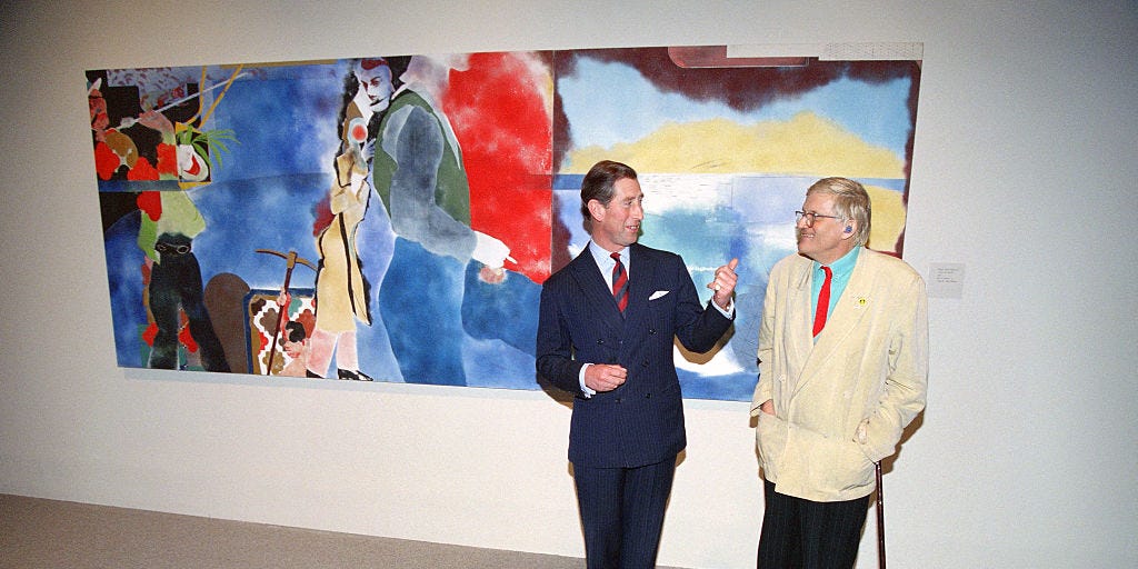 Read King Charles's Tribute to David Hockney