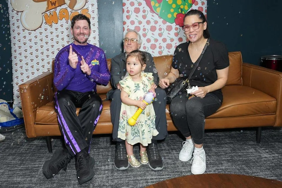 Robert, Tiffany and Gia Virginia meet Lachlan Gillespie from The Wiggles