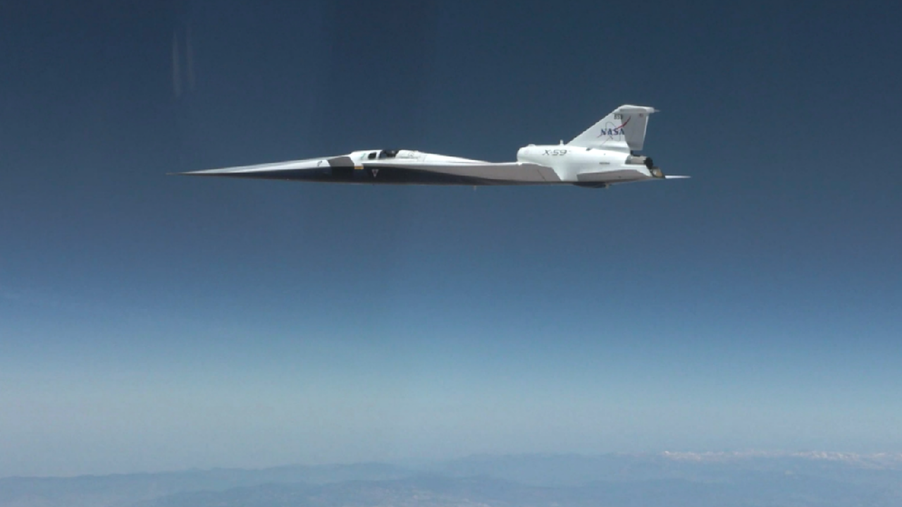 NASA's X-59 aircraft completes first supersonic flight - news.cgtn.com