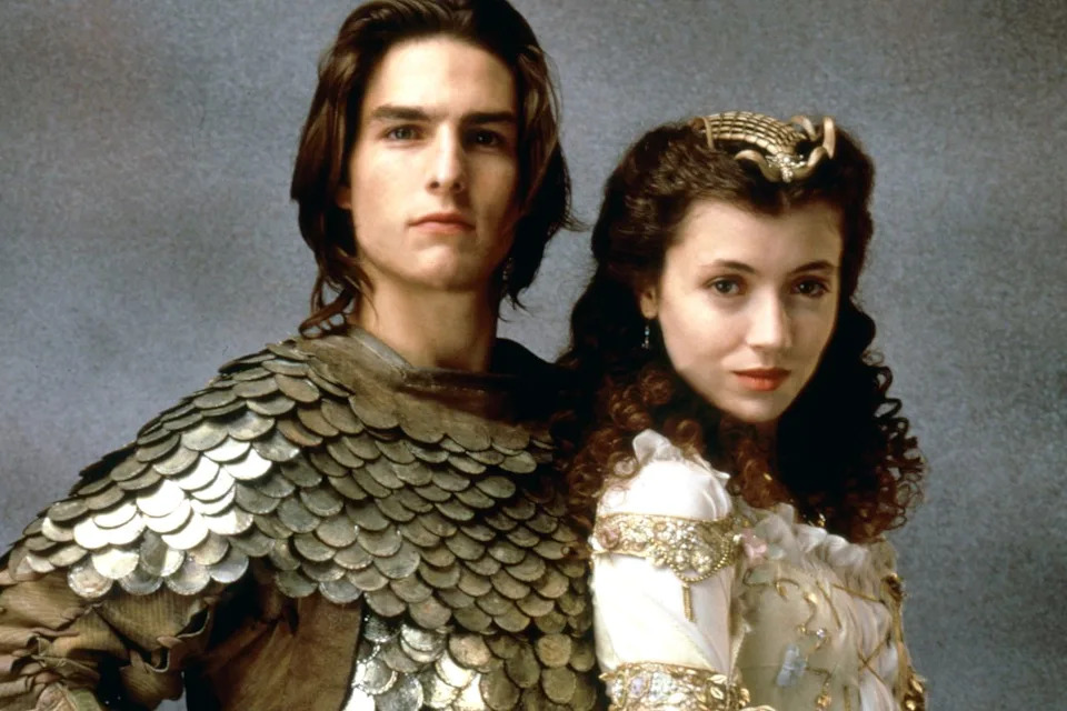 Tom Cruise and Sara in 'Legend'Credit: Everett