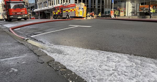 Burst water pipe 'floods' central Wellington gym