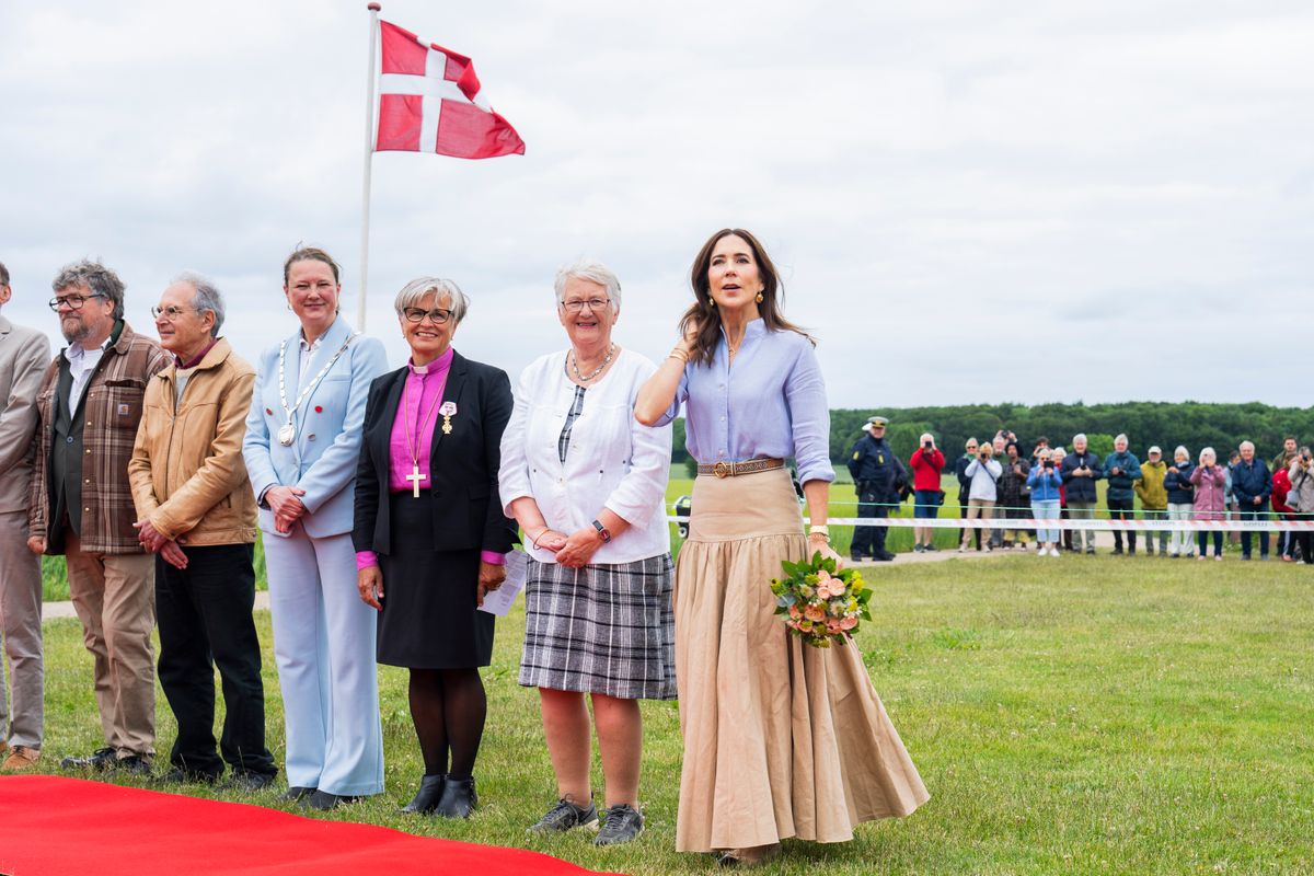 Queen Mary's chic cap-toe ballet flats proved once again why the timeless design remains a wardrobe essential season after season