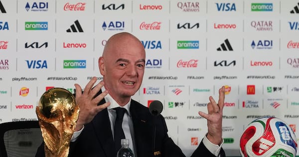 FIFA's Infantino defends ticket prices, says fans 'should chill' about ref