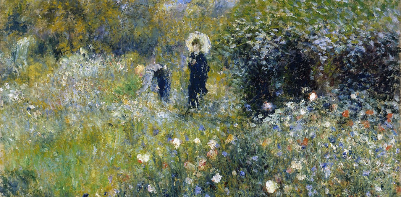Why impressionists loved to paint gardens