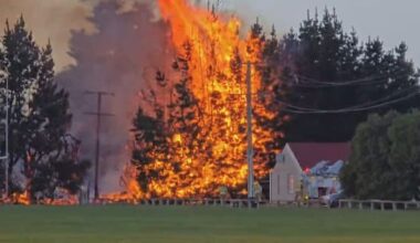 Oamaru fire: Two referred to Youth Aid over school blaze