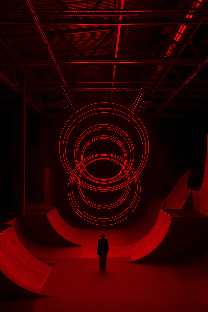 floating rings of light redraw space in SpY’s kinetic spatial installation - 1