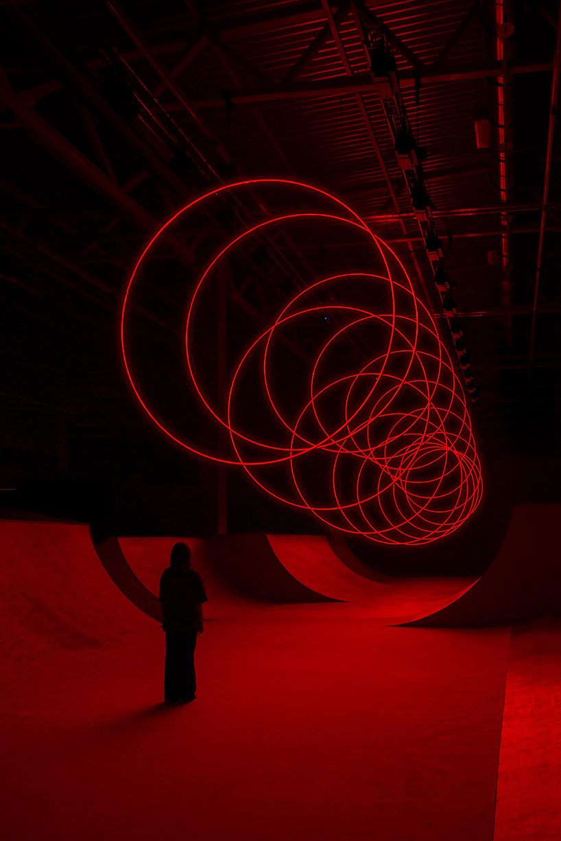 floating rings of light redraw space in SpY’s kinetic spatial installation - 3