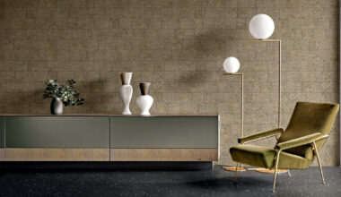 florim recycles volcanic lava stone into small-format interior tiles