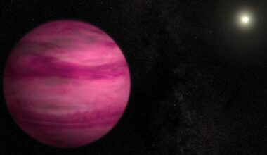 For a decade the Pink Planet was too faint for any ground telescope to study — and when James Webb finally caught its spectrum, the best fit to the light was an atmosphere hazed with salt clouds