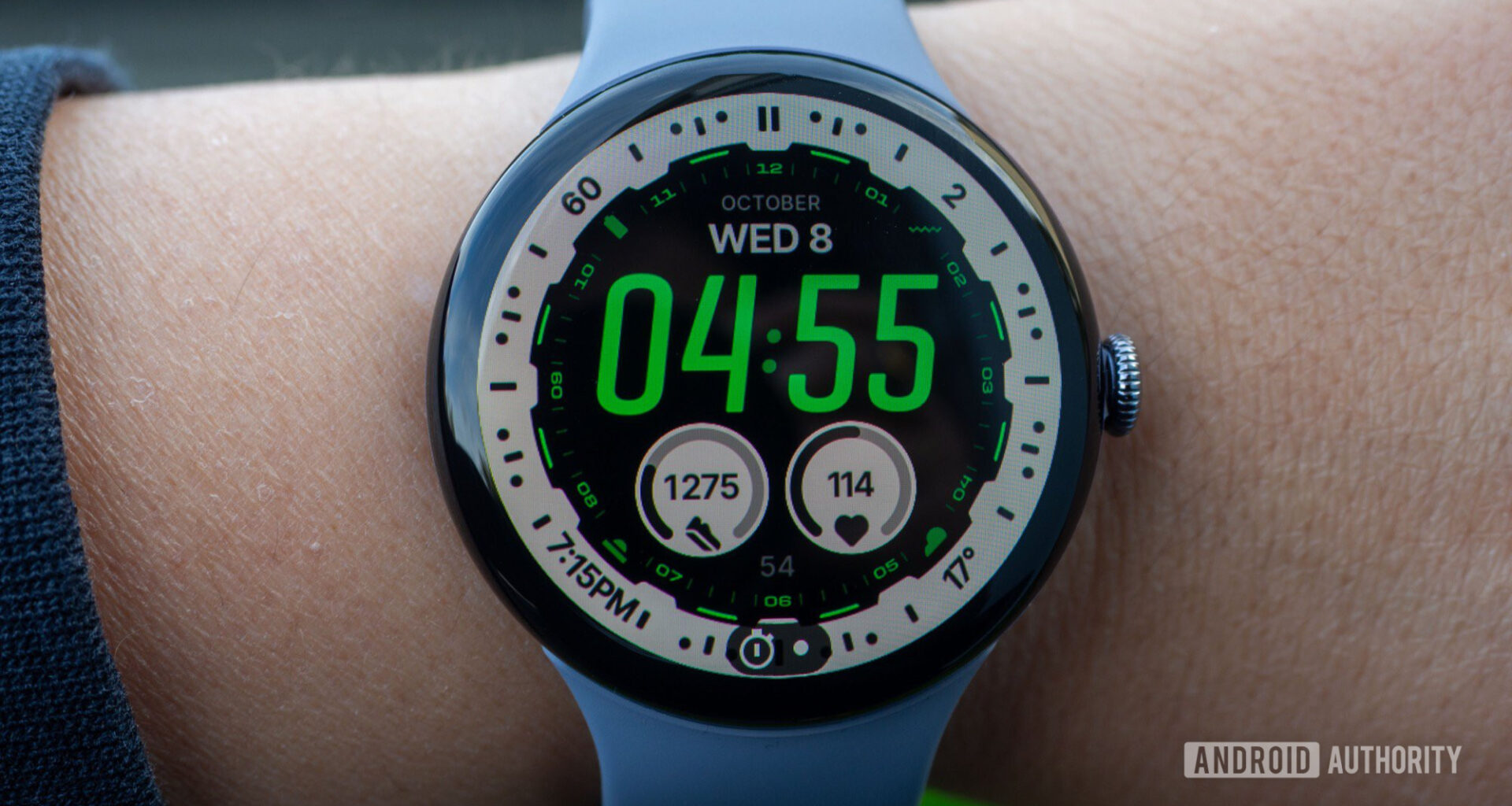 google pixel watch 4 granza watchface peak digital watchface 3