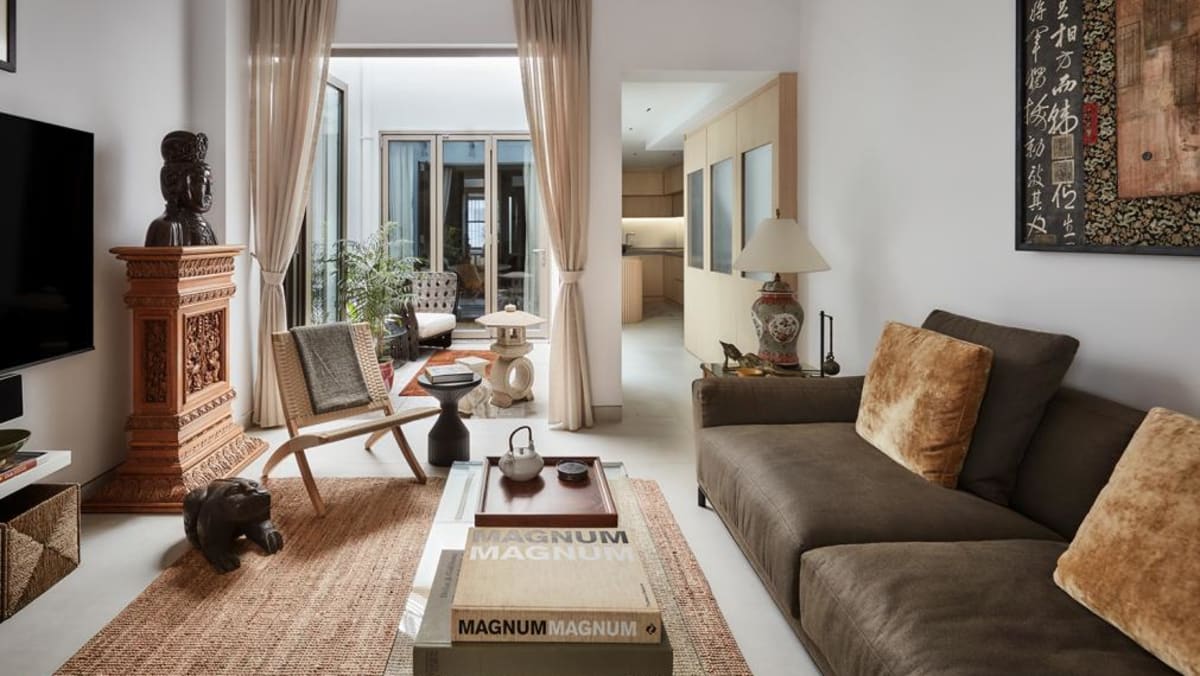 A restored Singapore shophouse filled with art, design and memory