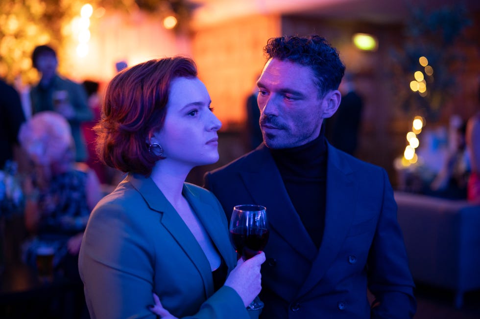 Hannah Onslow as Diana Williams and James Nelson Joyce as Michael Kavanagh, This City is Ours hannah onslow as diana williams and james nelson joyce as michael kavanagh, this city is ours