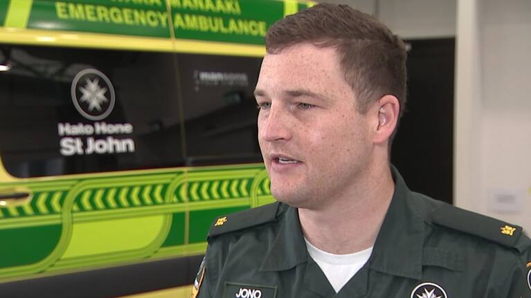 Hato Hone St John workforce experience manager, ambulance operations, Jono Cash.