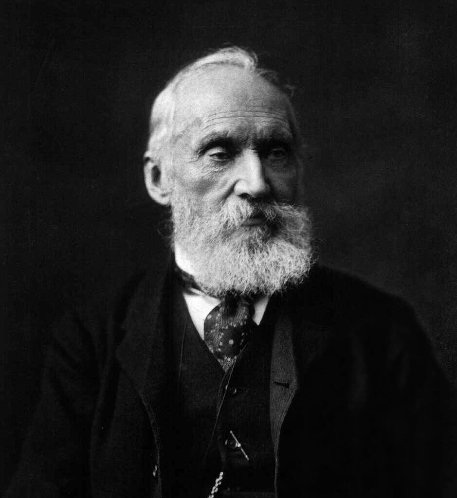 William Thomson, Lord Kelvin, whose famously wrong answer for the Sun's age turns out to be exactly the calculation we need. Credit: Wikimedia Commons (public domain).