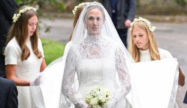 The fashion editor’s verdict on Harriet Sperling’s wedding dress