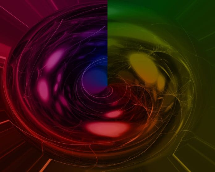 abstract digital fractal fantasy design