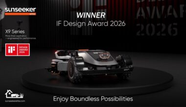 Sunseeker Elite X9 Wins 2026 iF Design Award, Redefining Intelligent Lawn Care for Large Landscapes