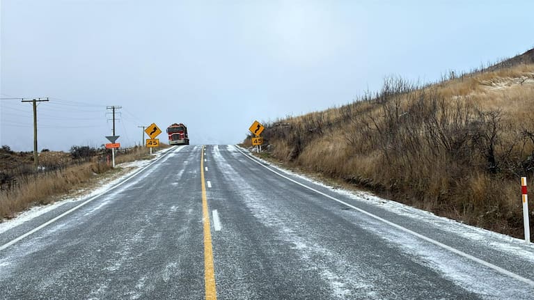 Images from SH73 this morning. Source: NZTA
