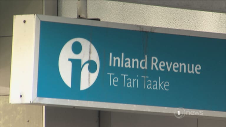 Inland Revenue (IRD) signage.