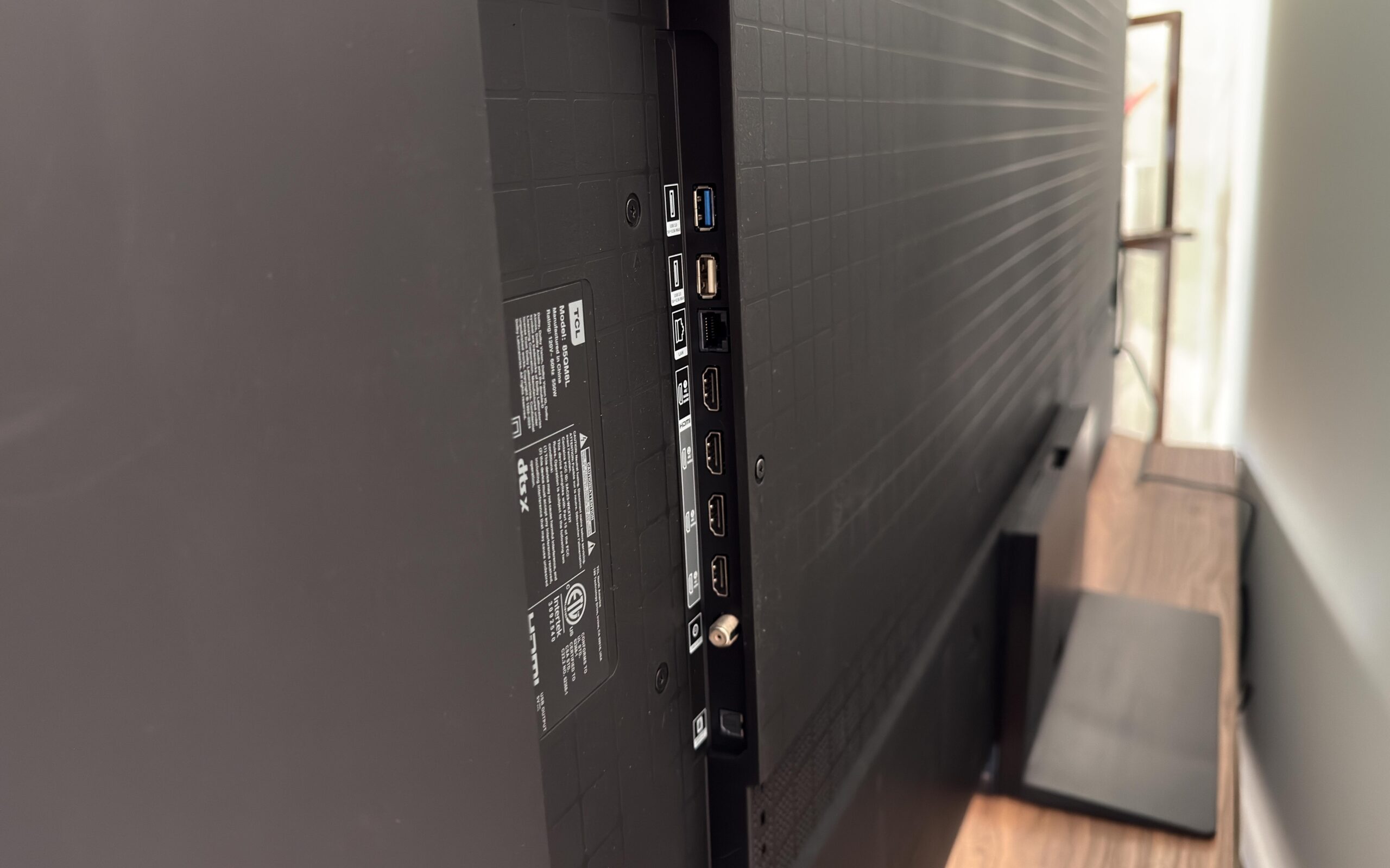 TV inputs