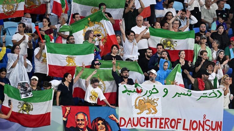 Iran fans during the AFC Women's Asian Cup Australia 2026 match between Islamic Republic of Iran and Philippines at Gold Coast Stadium on March 08, 2026 in Gold Coast, Australia.
