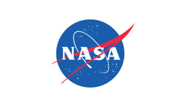 The insignia for the National Aeronautics and Space Administration.
