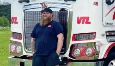 Truck driver killed in crash 'deeply missed but never forgotten'