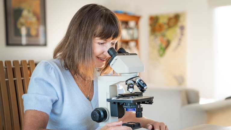 Jane Puckey has now written a book about therapy using helminths, aka hookworms and whipworms. (Photo: Finn Lloyd)