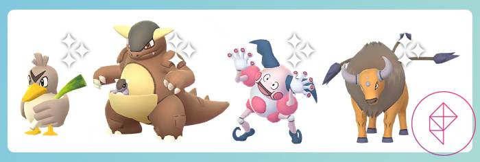 Pokémon Go regional exclusive Pokémon list in 2025