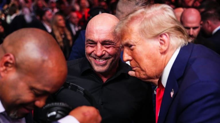 US podcaster Joe Rogan.